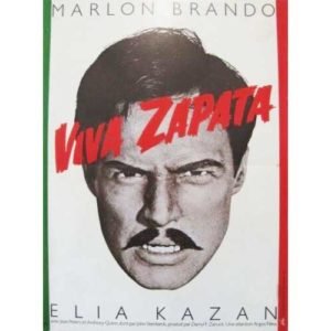 Affiche 60x80cm – VIVA ZAPATA / Elia Kazan / Marlo Brando