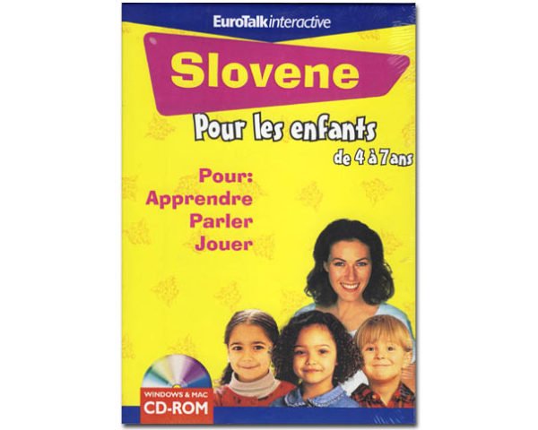 Le SLOVENE pour les enfants de 4 à 7 ans (EuroTalk)